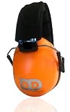 Professional Safety Ear Muffs by Decibel Defense - 37dB NRR - The HIGHEST Rated & MOST COMFORTABLE Ear Protection For Shooting & Industrial Use - THE BEST HEARING PROTECTION GUARANTEED