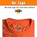 Safety High Visibility Long Sleeve Construction Work Shirts Pack for Men (Safety Orange (3pk), X-Large)