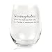 Funny Stemless Wine Glass Dictionary Definitions - Set of 4