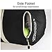 Travel Inspira Foldable Duffel Travel Bag Emergency Use Water Resistant Nylon 60L Black Collapsible Packable Lightweight Sport Gym Bag