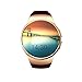 Smart Touch KW18 Smart Watch w/Touchscreen IPS Face, Bluetooth | SIM Card Slot | Fitness, Daily Wear, Exercise | Pedometer, Heart Rate & Sleep Monitor, iOS & Android | Men, Women (Gold)