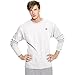 Champion Men's Long Sleeve T-Shirt, White, X-Large