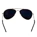 Goson American Flag Mirror Aviator Novelty Decorative Sunglasses (2 Black Combo in Blue Gift Box)