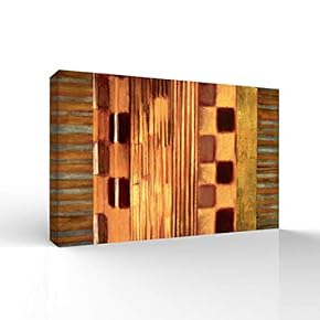 Wall26-Canvas Wall Art-Abstract Colorful Lines-Giclee Painting Wall Art for Bedroom Living Room Home Decoration - 12x18 inches