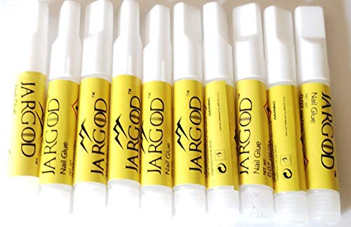 Jargod Nail glue for Artificial Nails & Nail Tips 10 pcs