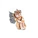 Darice Mini Fairy Garden Fairy with Gem, 1.25 x 2 Inches, Style Varies
