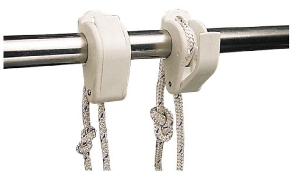 Sea-Dog 327200-1 Rail Mount Loop Cleat Fender Holder, White