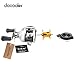 Docooler 10BB 6.3:1 Right Hand Bait Casting Fishing Reel 9Ball Bearings + One-way Clutch High Speed (Right)