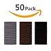 50 Pieces Cotton Hair Ties Hair Bands Elastics Ponytail Holders in 3 Colors for Thick Hair- Plainless Traceless soft Elastic Hair Rubber Bands Headband Scrunchies Hair Accessories for All Hair Types