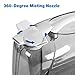 Clarion Air Ultrasonic Cool Mist Humidifier :: Whisper Quiet Air Moisturizer with High Capacity 1.6 Gallon Tank (6 Liters) :: Custom Controls, Nightlight, Automatic Shutoff, Safe & Germ Free
