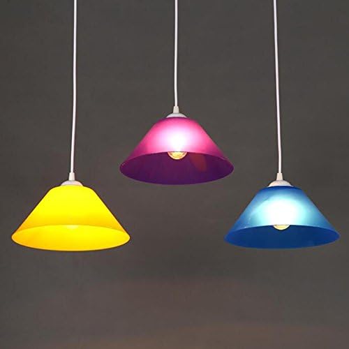 GFYYYF Modern simplicity Iron Acrylic Ceiling light chandelier/Creative hotel restaurant dining table living room bedroom decoration Lighting fixtures, multicolor, hats