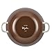 Ayesha Curry Home Collection Nonstick Wok/Stir Fry Pan/Wok Pan - 14 Inch, Brown Sugar