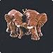 African Elephants Noah's Ark Series 1996 Miniature Hallmark Ornament QXM4224  ~ Hallmark 