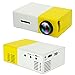 Camecho Mini Portable Projector LED Video Home Theater, Built-in Speaker, 1080P Full Color Media Player Personal Cinema TV Laptop Game - Entertainment Projectors