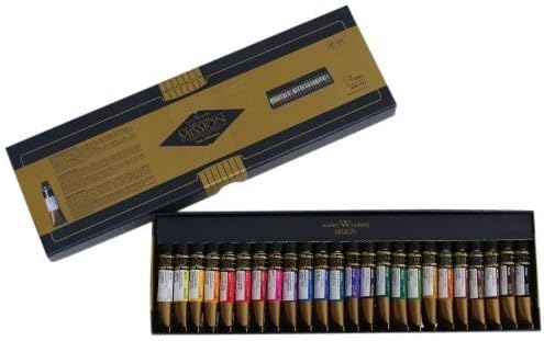 Mission Gold Water Color Set, 24 Colors