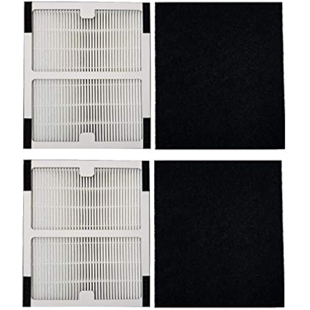 Replacement Idylis Air Purifier Filter B 2 Pack Hepa & Carbon Set For