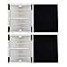 Replacement Idylis Air Purifier Filter A - 2 Pack Hepa & Carbon Filter Set for Idylis Air Purifiers Idylis IAP-10-100 Idylis IAP-10-150, AC-2119, Model # IAF-H-100A, IAFH100A