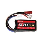 Venom Fly 30C 2S 300mAh 7.4V LiPo Battery with JST and E-flite PH Plug - Compare to E-flite EFLB2802S30