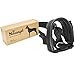 Niteangel Quick Fit Nylon Dog Muzzle, Adjustable Loop, X-Large, Black