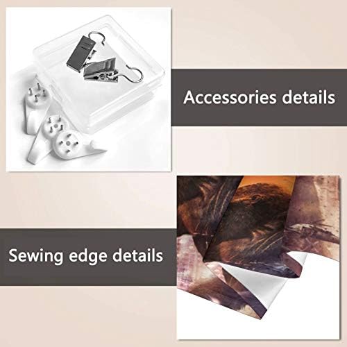 Colorful mandala tapestry hanging on a wall in a room.