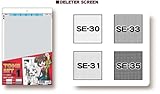 Deleter Screen Tone Set of 4 Sheets [ Volume 1: Basic Dot Pattern Low Density ] for Comic Manga Illustration [ B4 Size: 14.25