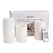 Ohuhu® Real Wax Battery-Powered Flameless Candles / Color Changing Candles / LED Tealight Candles, 3-Pack - 3