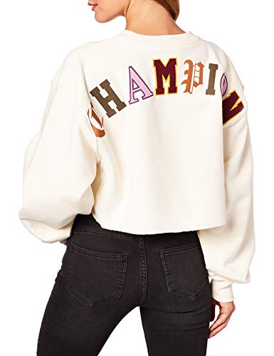 WOMENS-REVERSE-WEAVE-CUT-OFF-CREW-OLD-ENG-LETTER