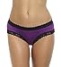 Sofishie Sexy Midnight Open Back Bow-Tie Panty/Panties/Underwear - Purple Lace - XL