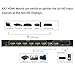 SGEYR HDMI Matrix 6x2 HDMI Matrix Switch Spillter HDMI Matrix 6 Input 2 Output HDMI Switch Audio Extractor SPDIF HDMI Switch Splitter with IR Remote Support ARC 4K@30Hz (HDMI Matrix 6X2)