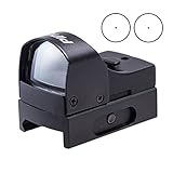 Pinty Mini Micro 3 MOA Reflex Red Green Dot Sight Dual Illuminated 20mm Rail