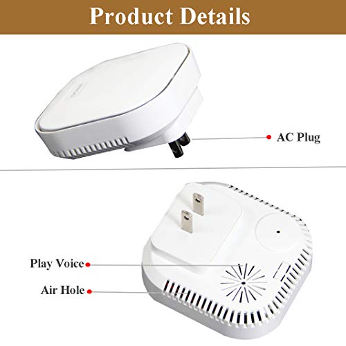 Natural Gas Detector,Propane Detectors for Home,Natural Gas Propane Leak Alarm for Home Kitchen, High Sensitivity Natural Gas Propane Leak Detection - Thumbnail 5