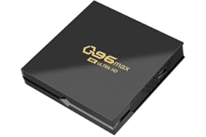 Lawnoval Q96 for MAX TV Box: 4K UHD Media Player with 14, Quad-Core for Allwinner H313, 5-Core Mali-450 GPU, 4K@60fps, H.265,