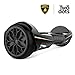 LAMBORGHINI TwoDots Hoverboard 6.5 inches Hover Board with App Bluetooth LED Lights Suitable All Terrain Two-Wheel Balancing Scooter for Kids and Adult by UL2272 Certified Black