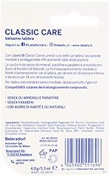 NIVEA Classic Care Lip Balm Stick 5.5ml Healthy Soft Lips Daily Moisturizing view 2
