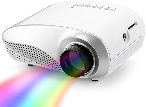 Home Theater Video Mini Projector G600 for Entertainment Cell Phone, Computer, Home Theater, Television, Cinema HD HDMI