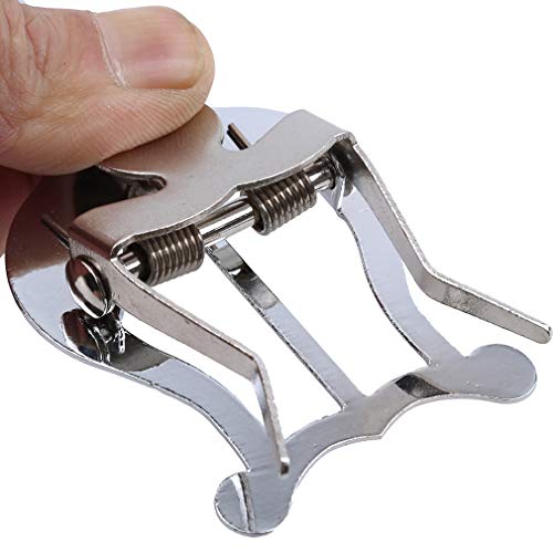 YouCY Sheet Music Clamp-On Holder- Marching Musical Sheet Clip Trombone Marching Lyre for Trumpet Trombone Tool - Thumbnail 6
