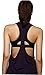 Indrah Women's Performance Fitness Workout Racerback Tank Top Black Medium