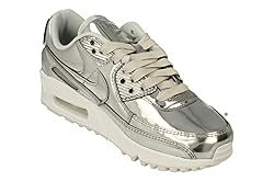 Nike Women's Air Max 90 SP Running Shoes, Silver