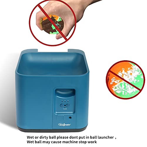 IDOGMATE Automatic Dog Ball Launcher Rechargeable Tennis Ball Thrower