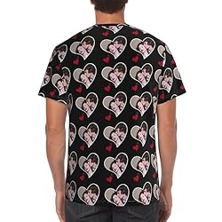 Custom Face Shirt Custom Shirts with Faces for Man