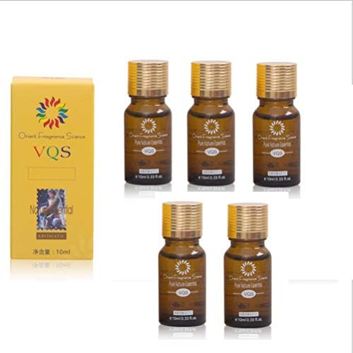 DRIBET Aromatherapy Body Essential Oil Set - 6 Pieces Slimming Essential Oils Set for Diffuser, Body Massage, Aromatherapy, 10ml 100% PURE & NATURAL