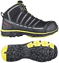 Snickers Unisex X Safety shoe Jumper S3 ESD SRC Size 42 black-lime