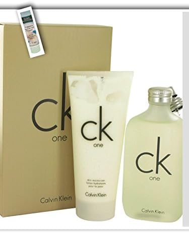 [Bella Bella Boutique] C K Oné Gift Set 6.6 oz Eau De Toilette Spray (Unisex) + 6.7 oz Body Moisturizer + FREE Hand Cream