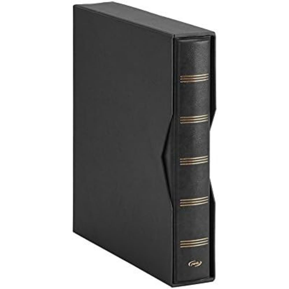 Note Album Taupe 4 Rings Black