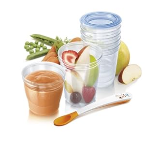 Philips AVENT VIA Baby Food Storage Set