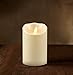 Luminara LED Flameless Candle, Flameless Real Wax Moving Wick LED Candle for Home/Party/Halloween/Christmas/Wedding Decor with Timer Control Vanilla Scent 3.5