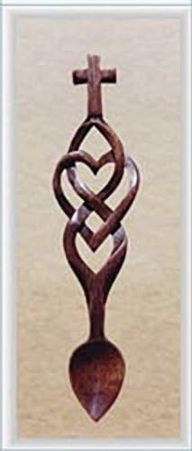Welsh Love Spoon - One in Christ (73). Comes Boxed
