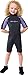 NeoSport Wetsuits Youth Premium Neoprene 2mm Youth's Shorty, Lavender Trim, 8 - Diving, Snorkeling & Wakeboarding