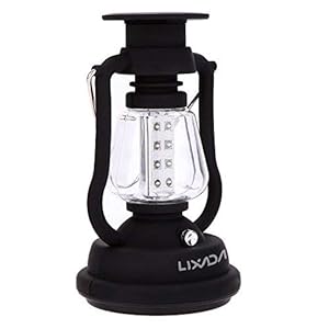 Lixada Camping lamp 16 LED hanglamp voor outdoor (inklapbaar) (1 stuk)