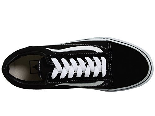 VANS Old Skool Unisex Adults' Low-Top Trainers (6 B(M) US Women/4.5 D(M) US Men, Black/White)